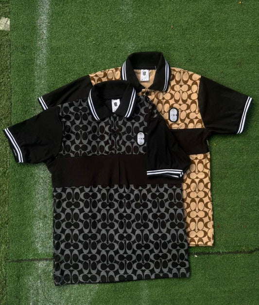 Polera Coach Con Cuello