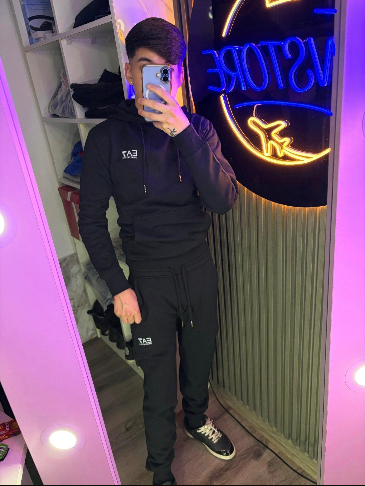 Conjunto EA7 Negro