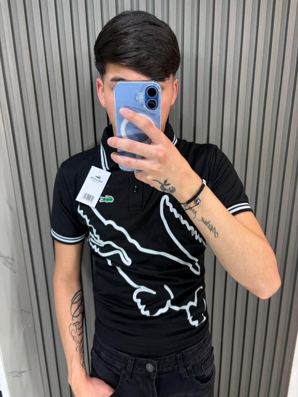 Polera Con Cuello Lacoste