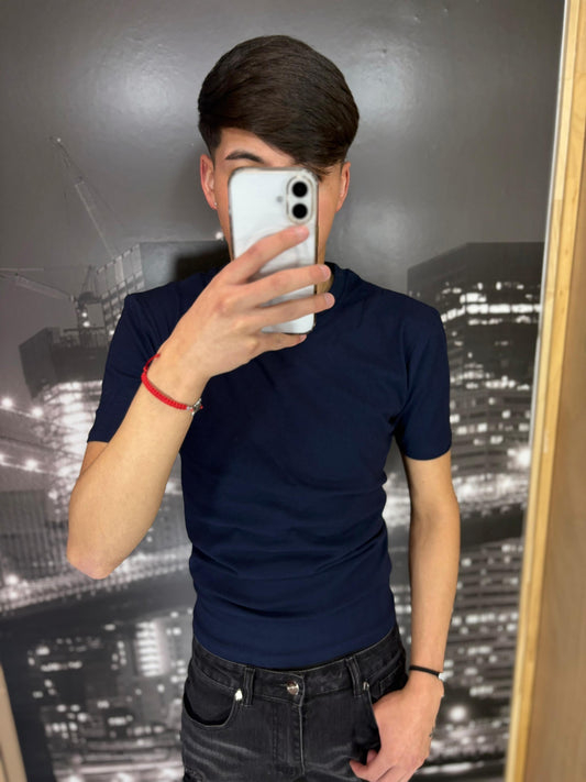 Polera Style Zara Azul Marino