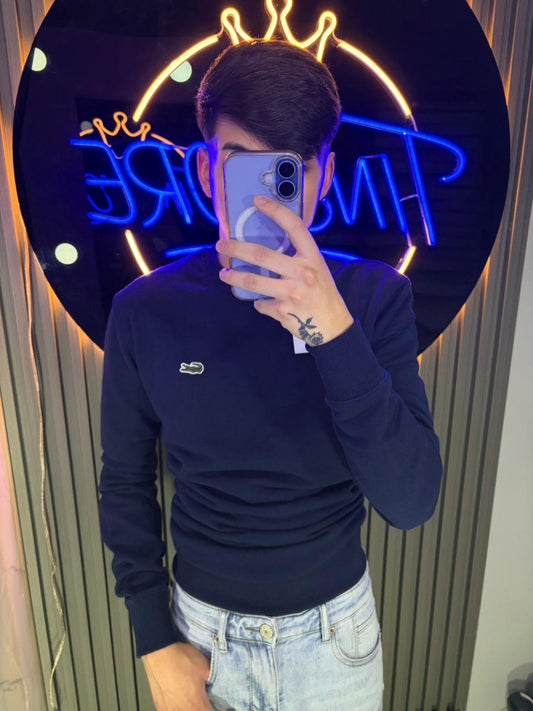 Poleron Cuello Redondo Lacoste