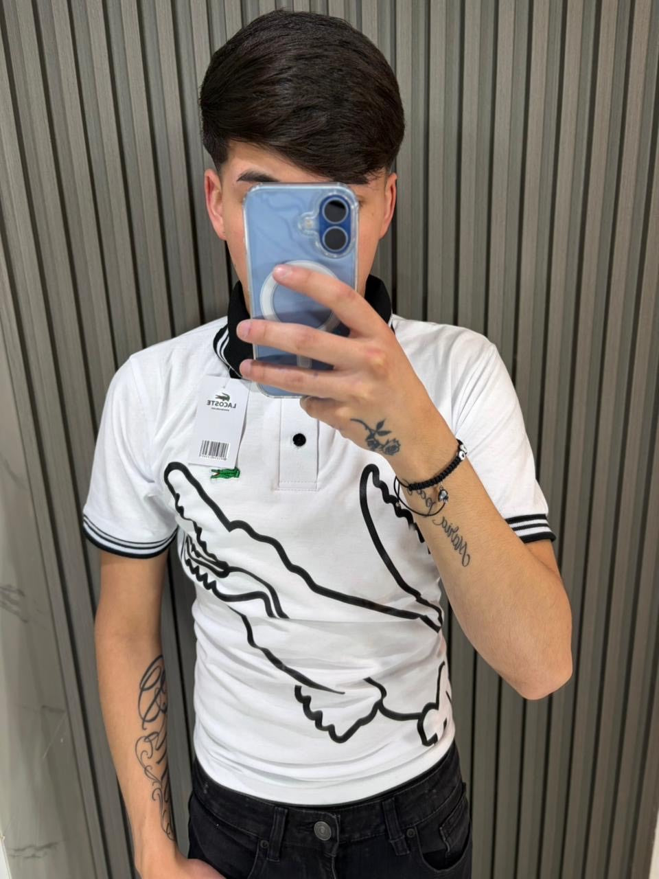 Polera Con Cuello Lacoste