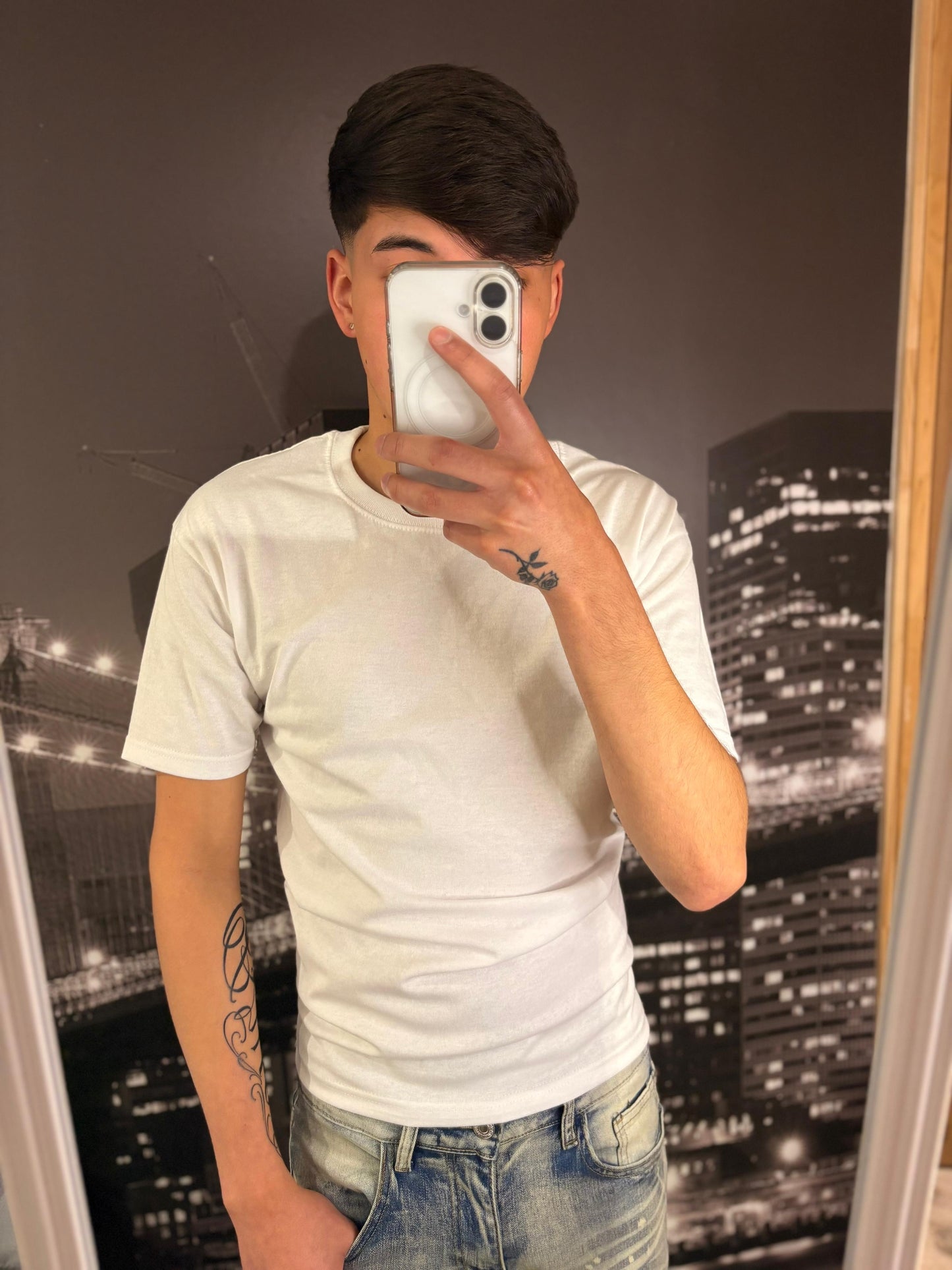 Polera Style Zara Blanca