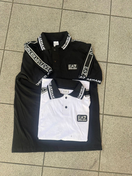 Polera EA7 Con Cuello