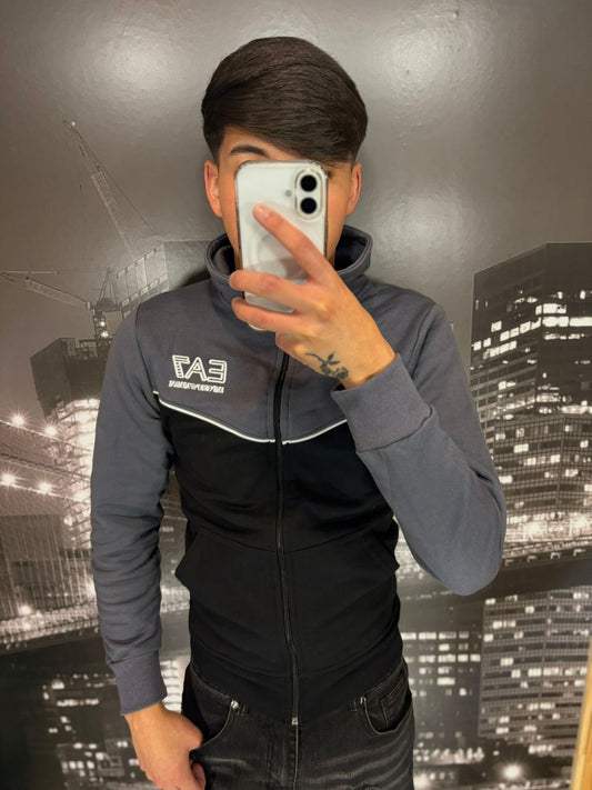 Polerón EA7 Con Cuello