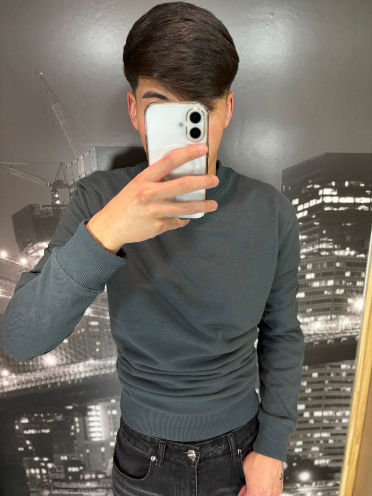 Polerón Cuello Redondo Style Zara