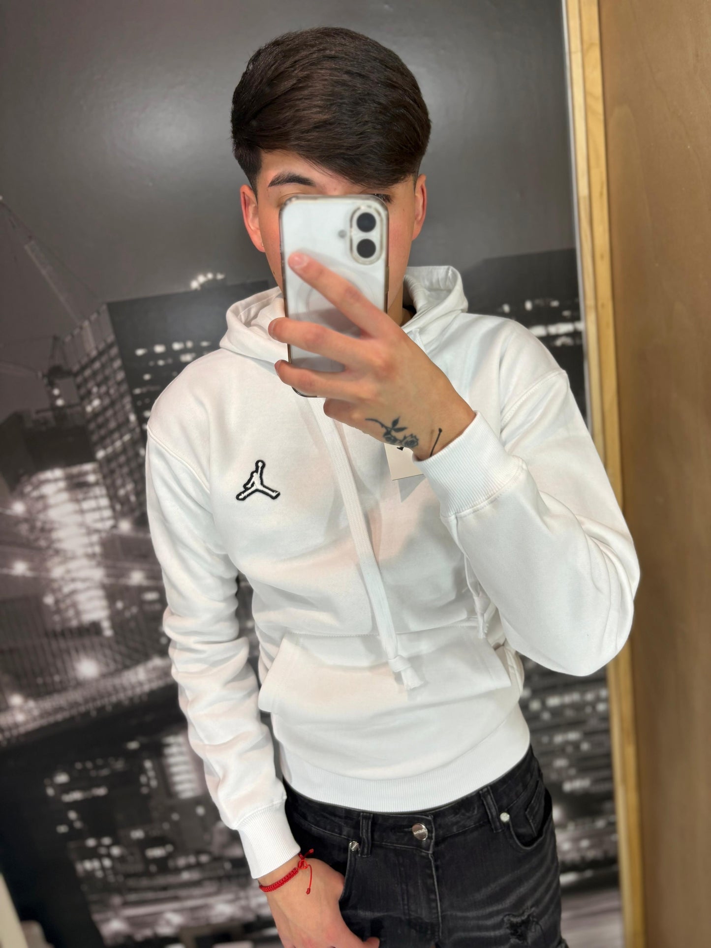 Poleron Jordan Blanco