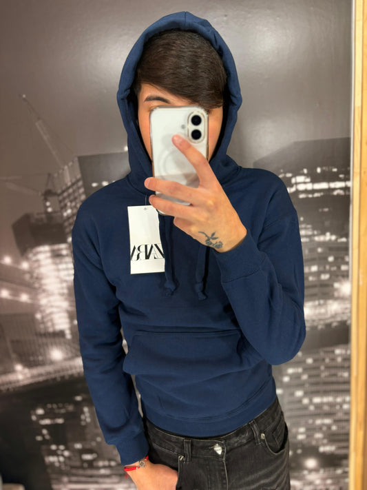 Poleron Style Zara Azul Marino